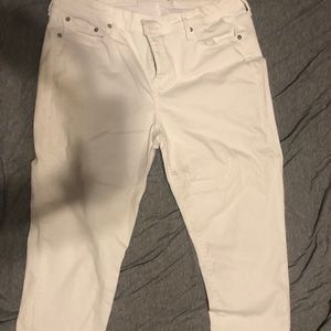 White jeans